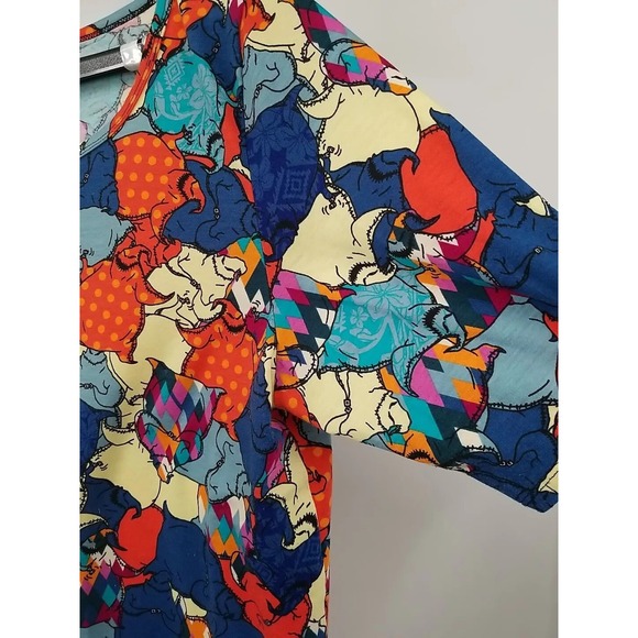 LuLaRoe‎ Womens Disney Nightmare Before Christmas Oogie Boogie Top  XL - Picture 4 of 6